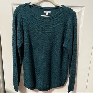 CROFT & BARROW KNIT SWEATER | XL